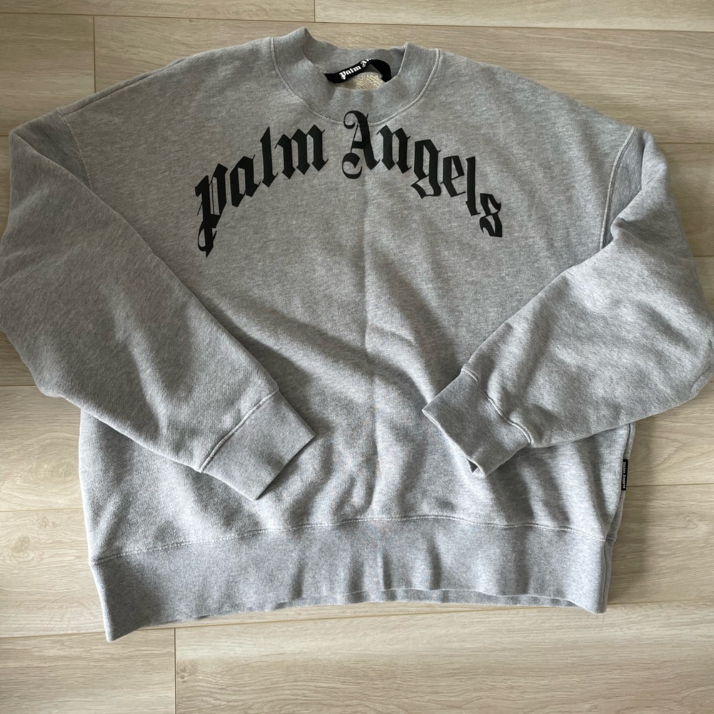 Palm Angel grey crew neck